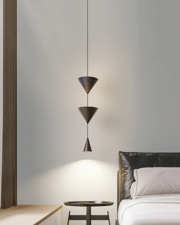 WOMO Unique Cone Pendant Light for Bedroom-WM2229 - Image 4