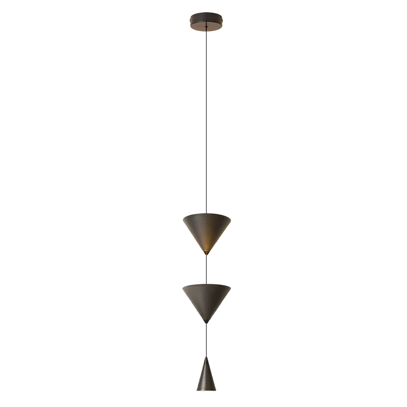 WOMO Unique Cone Pendant Light for Bedroom-WM2229 - Image 9