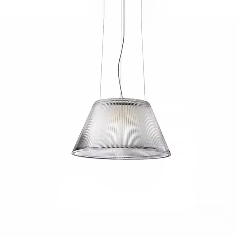 WOMO Conical Drum Glass Pendant Light-WM2788 - Image 15