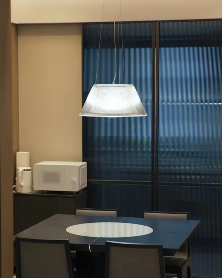 WOMO Conical Drum Glass Pendant Light-WM2788 - Image 5