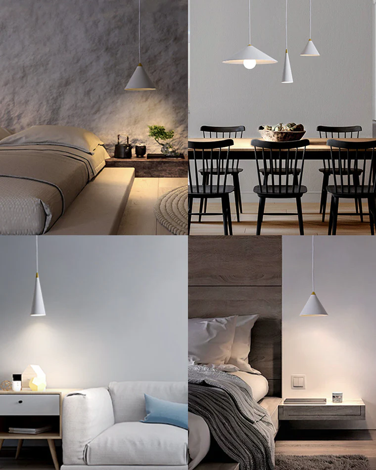 WOMO Cone Counterweight Pulley Swag Pendant Lamp-WM2230 - Image 11