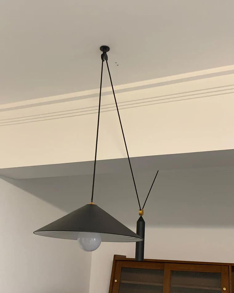 WOMO Cone Counterweight Pulley Swag Pendant Lamp-WM2230 - Image 27