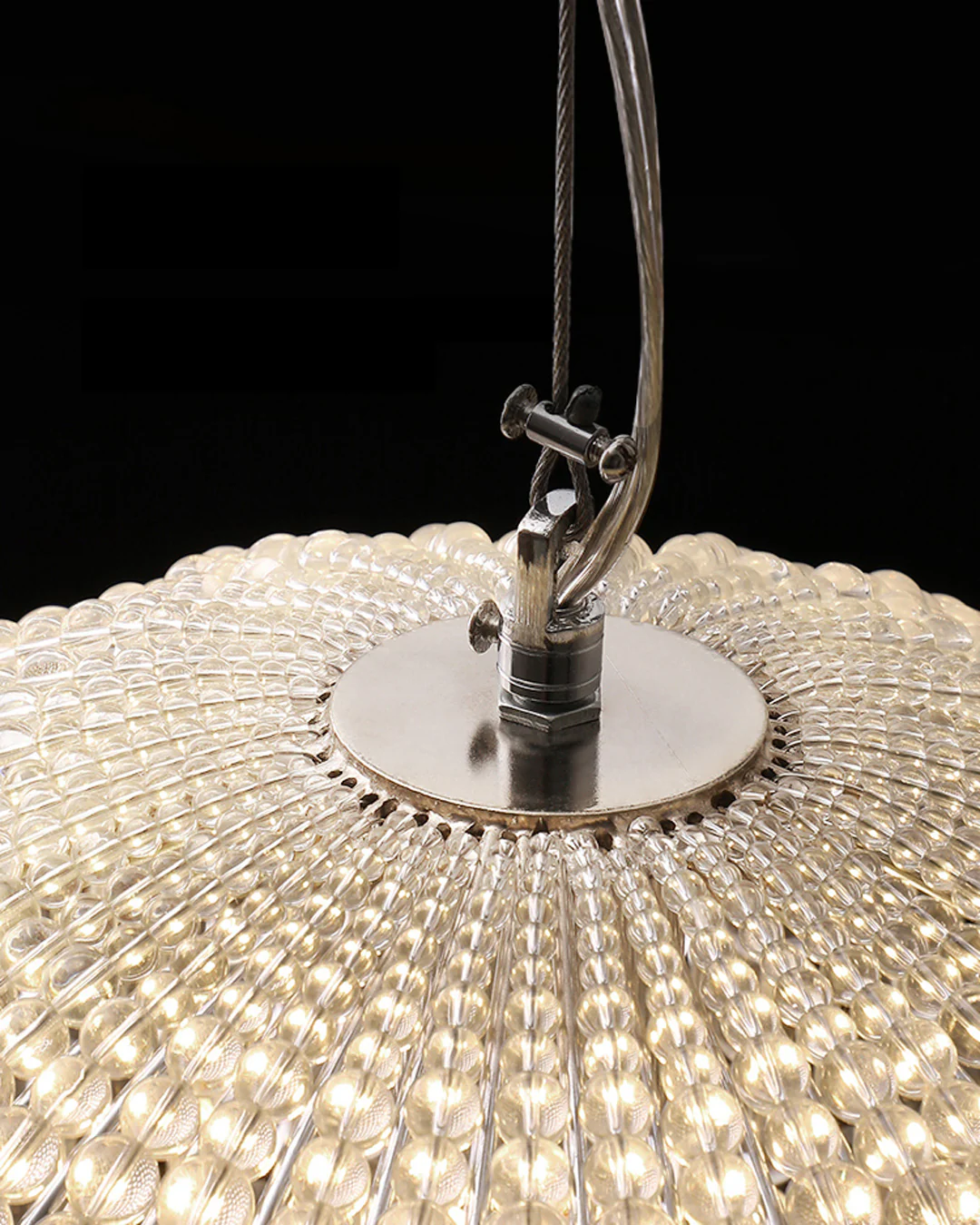 WOMO Jellyfish Beaded Crystal Chandelier-WM2371 - Image 12