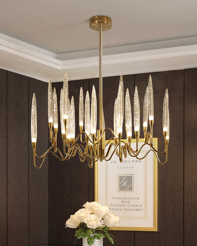 WOMO Crystal Candlestick Chandelier-WM2602 - Image 12