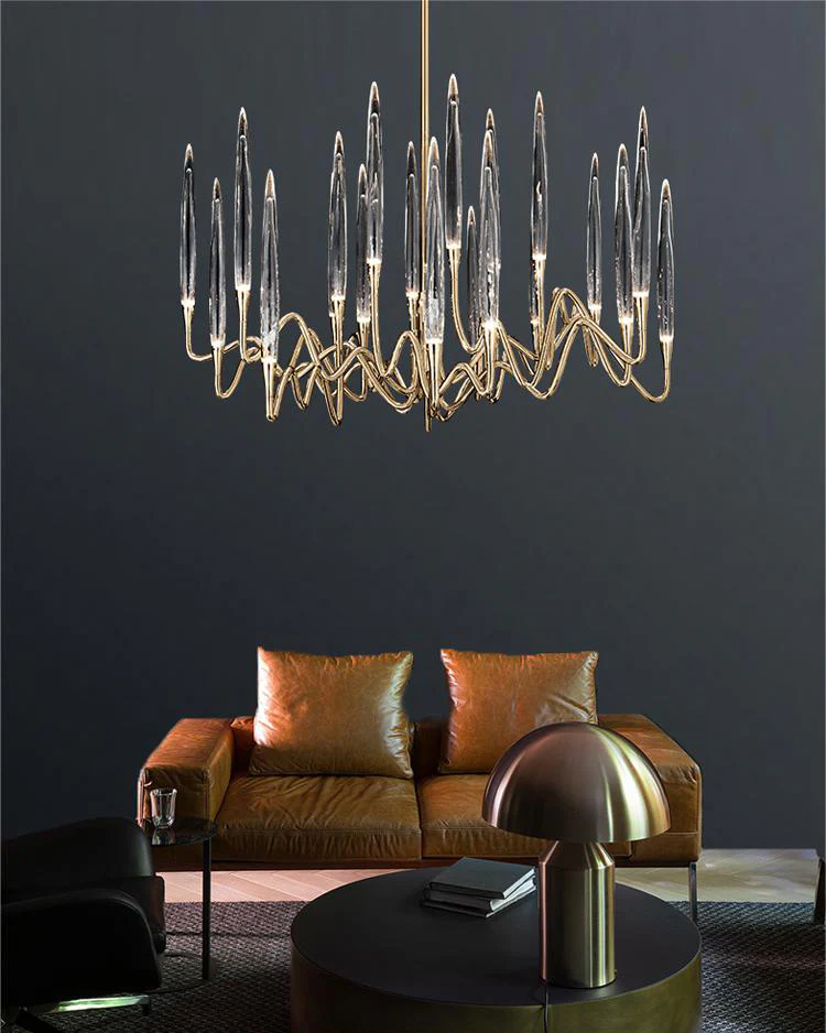 WOMO Crystal Candlestick Chandelier-WM2602 - Image 15