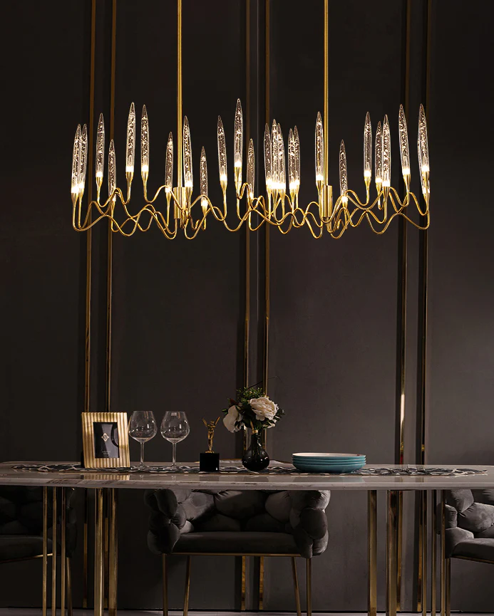 WOMO Crystal Candlestick Chandelier-WM2603 - Image 5