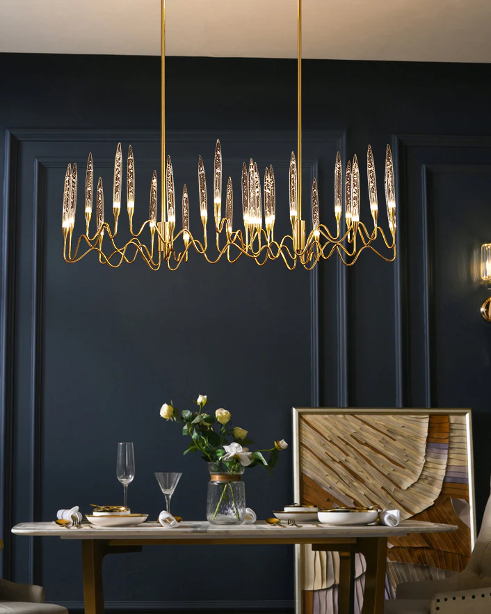 WOMO Crystal Candlestick Chandelier-WM2603 - Image 6