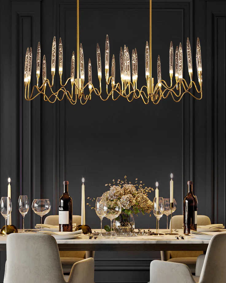 WOMO Crystal Candlestick Chandelier-WM2603 - Image 7