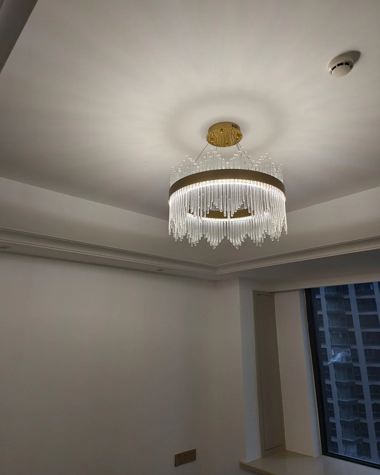 WOMO Glass Rods Round Chandelier-WM2186 - Image 75