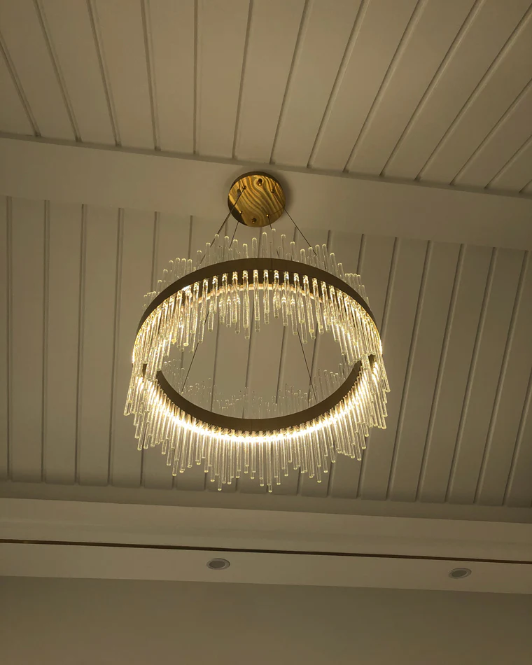 WOMO Glass Rods Round Chandelier-WM2186 - Image 81