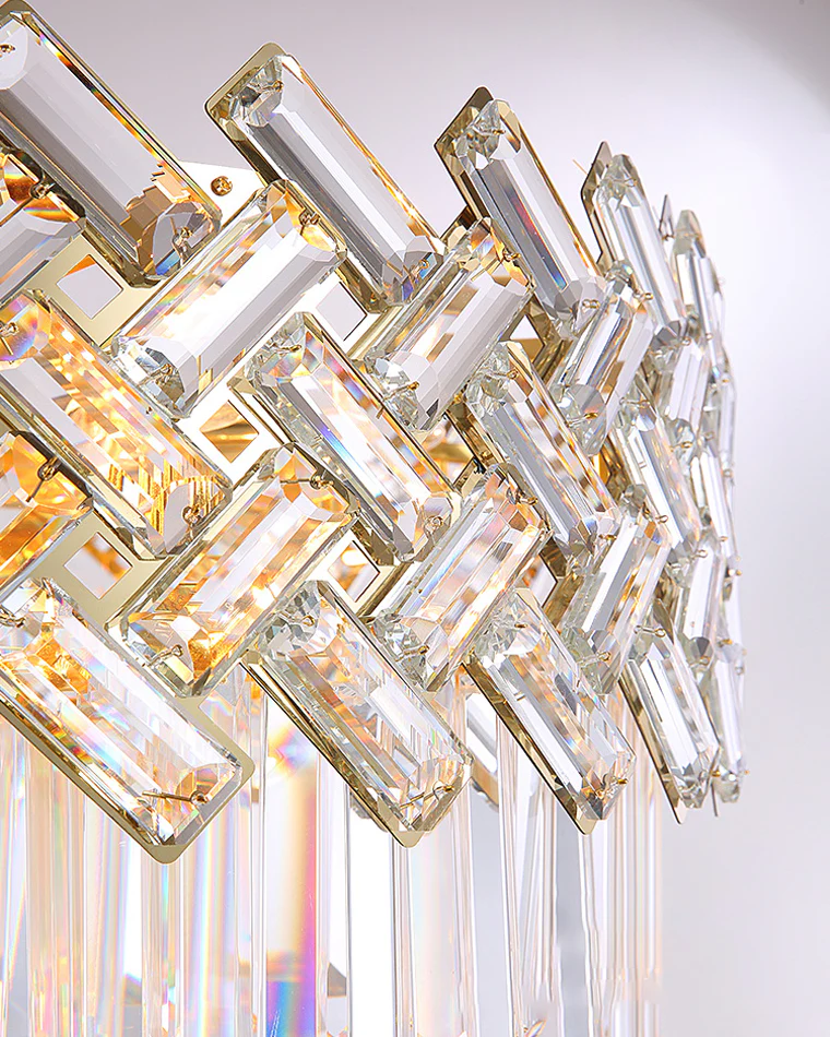 WOMO Shield Crystal Round Chandelier-WM2190 - Image 12