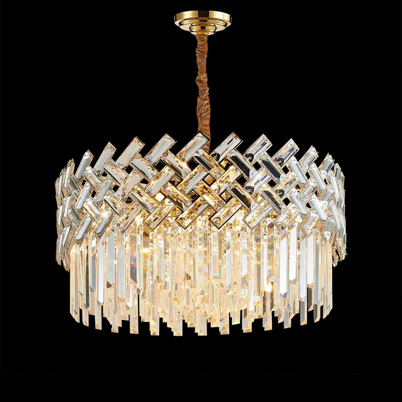 WOMO Shield Crystal Round Chandelier-WM2190 - Image 15