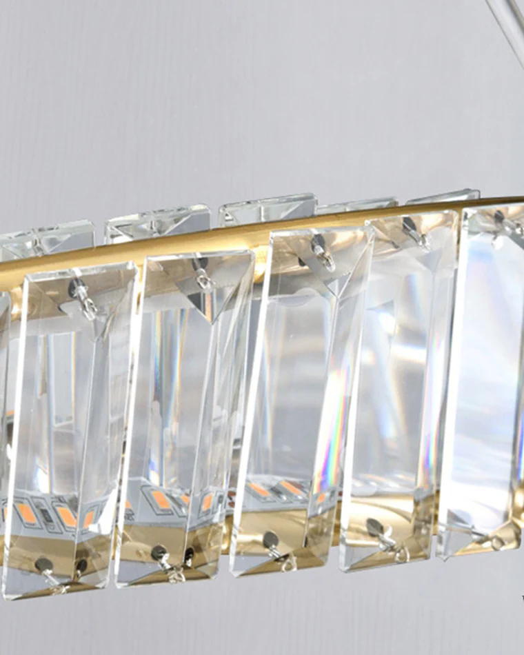 WOMO Möbius Crystal Prism Circular Chandelier-WM2191 - Image 19