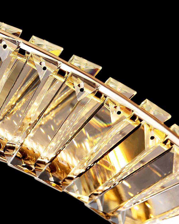 WOMO Möbius Crystal Prism Circular Chandelier-WM2191 - Image 42