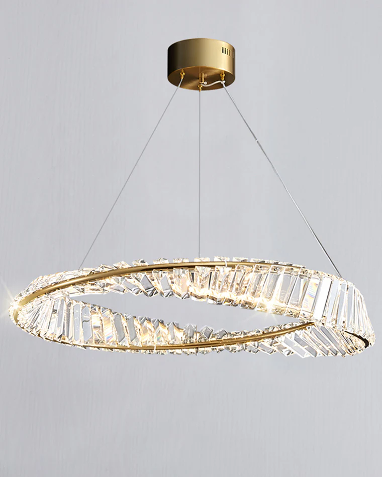 WOMO Möbius Crystal Prism Circular Chandelier-WM2191 - Image 64