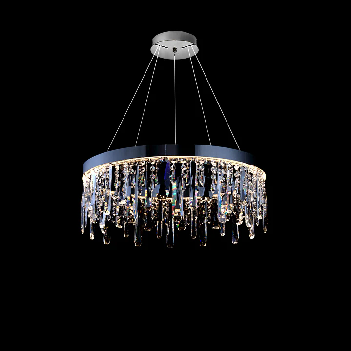 WOMO Crystal Drop Chandelier-WM3058 - Image 11