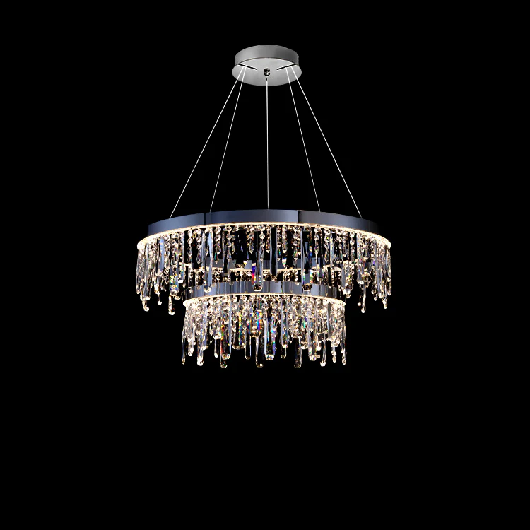 WOMO Crystal Drop Chandelier-WM3058 - Image 12