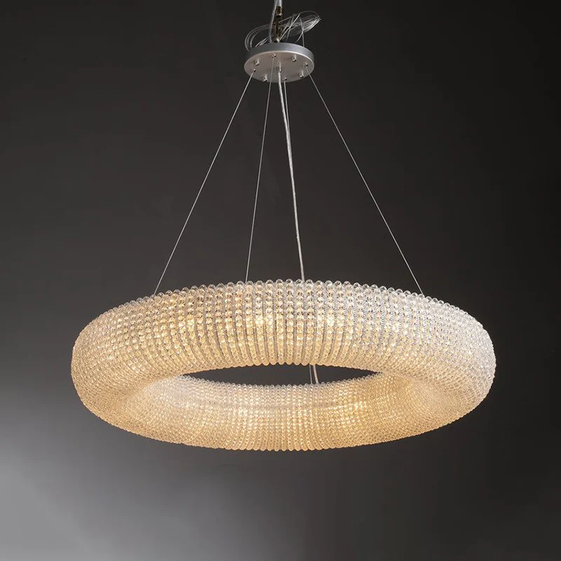 WOMO Halo Crystal Chandelier-WM2910 - Image 14