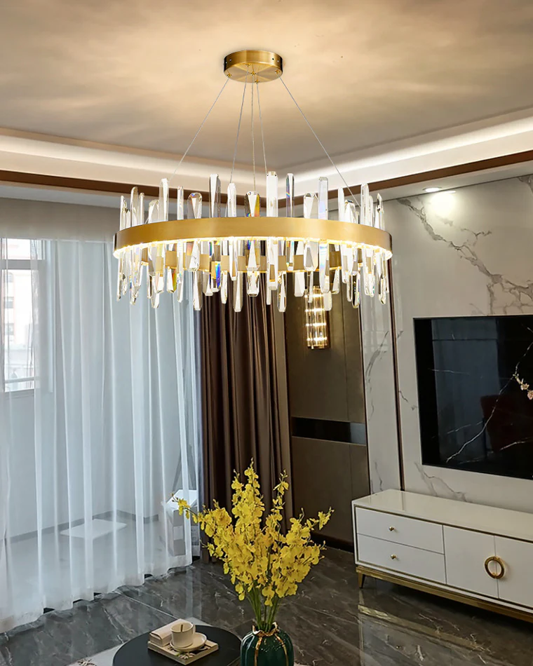WOMO Round Crystal Chandelier-WM2485a - Image 3