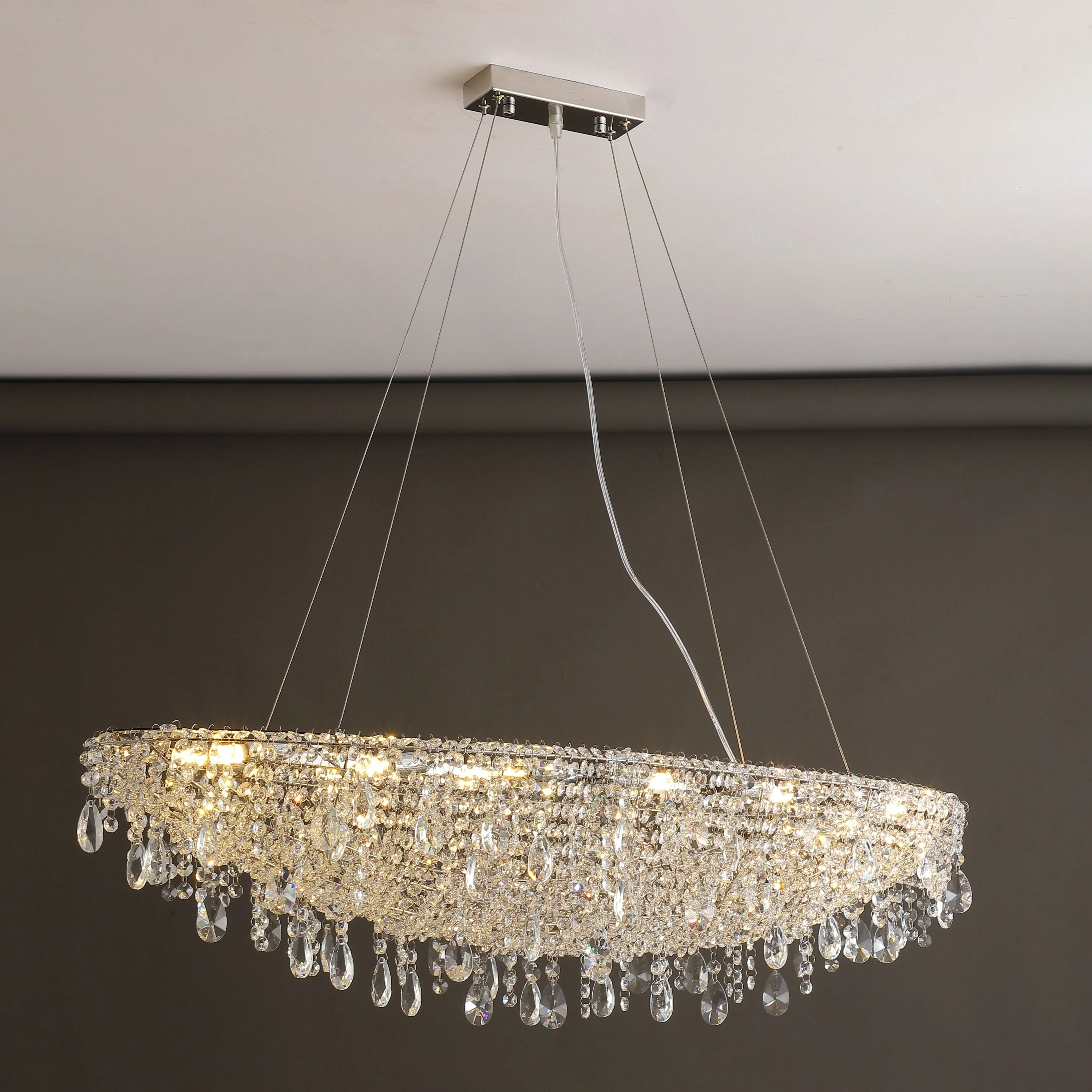 WOMO Crystal Ship Chandelier-WM2629 - Image 11
