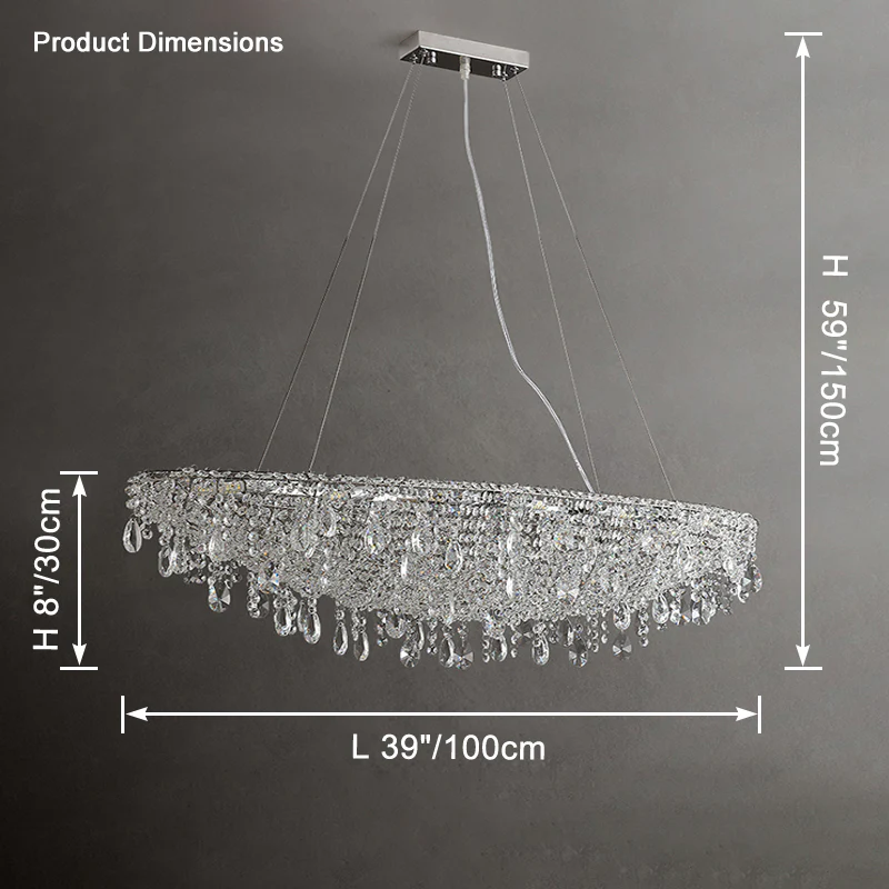 WOMO Crystal Ship Chandelier-WM2629 - Image 14