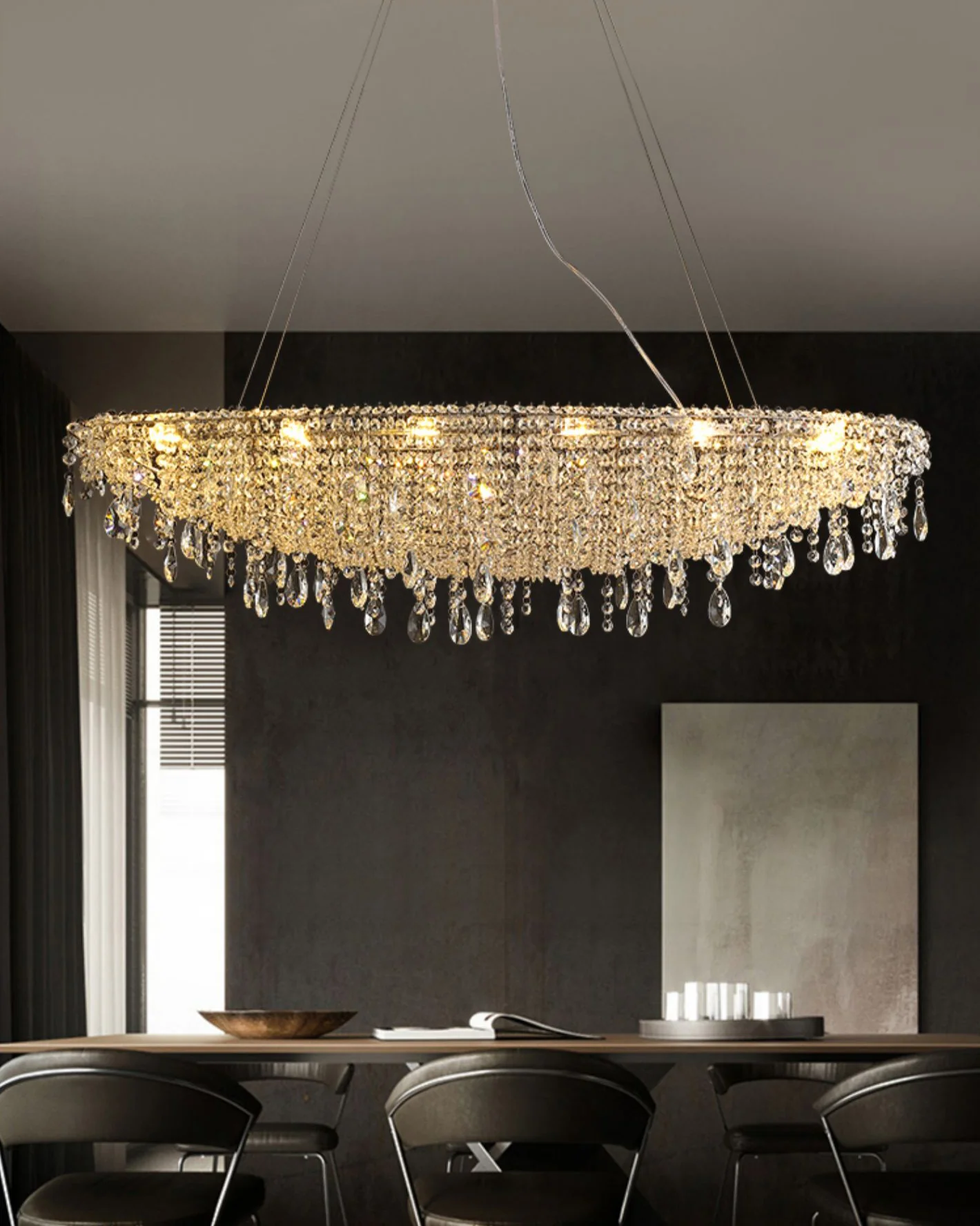 WOMO Crystal Ship Chandelier-WM2629 - Image 2