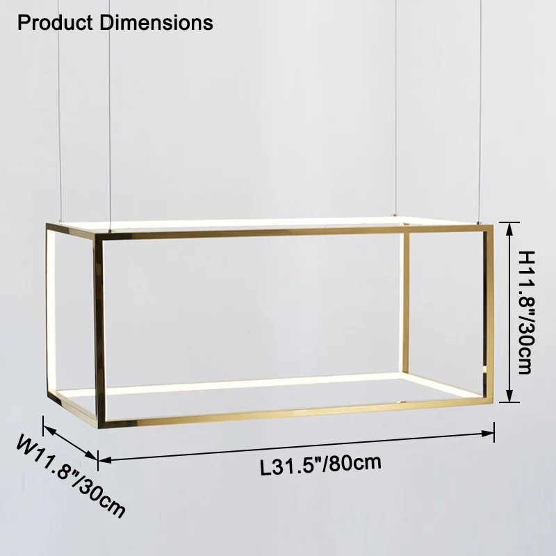 WOMO Cube led Chandelier-WM2572 - Image 11