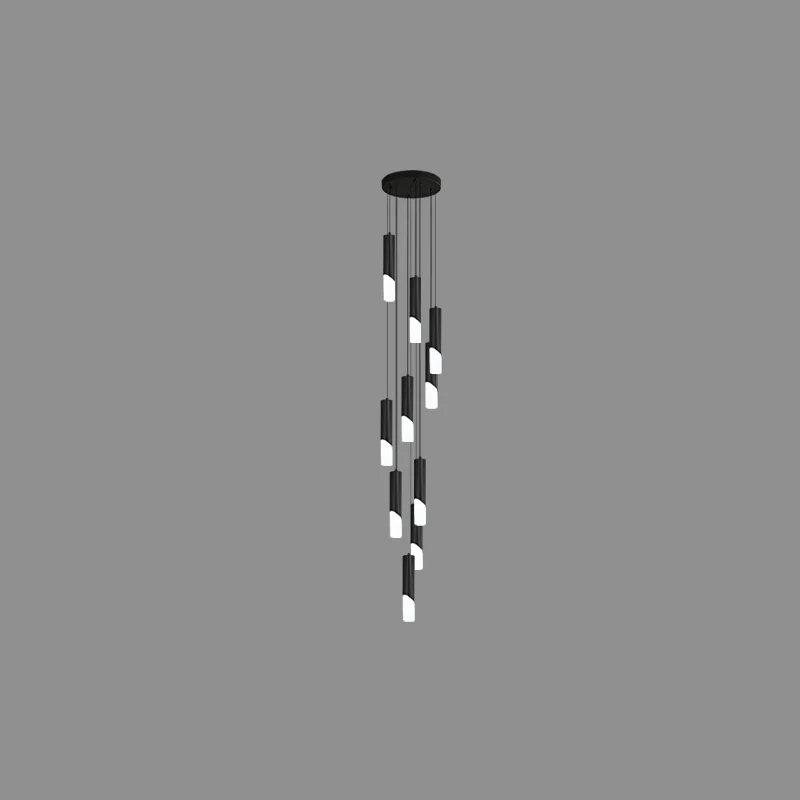 WOMO Cylinder Cascading Chandelier-WM2532 - Image 15