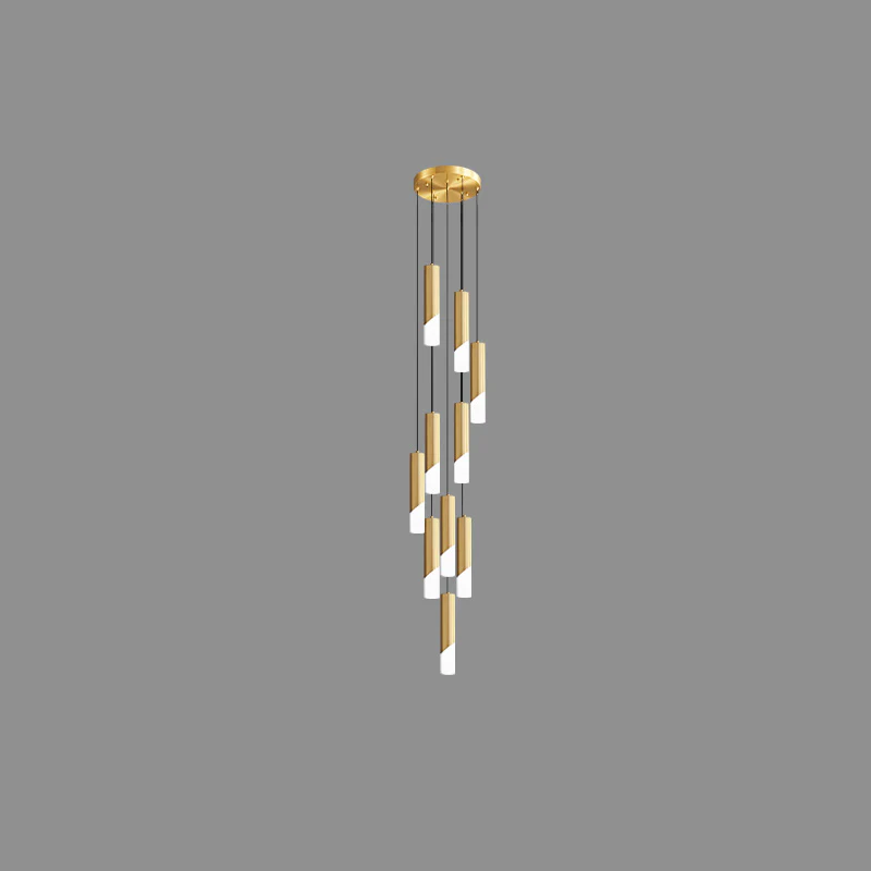 WOMO Cylinder Cascading Chandelier-WM2532 - Image 25