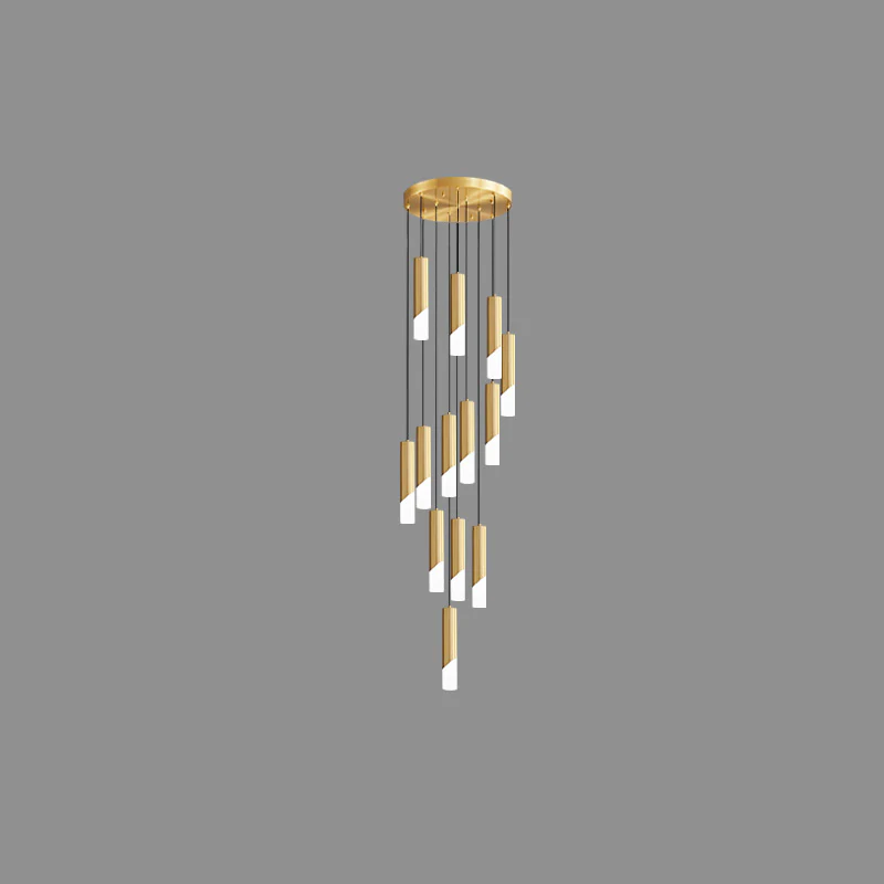 WOMO Cylinder Cascading Chandelier-WM2532 - Image 27