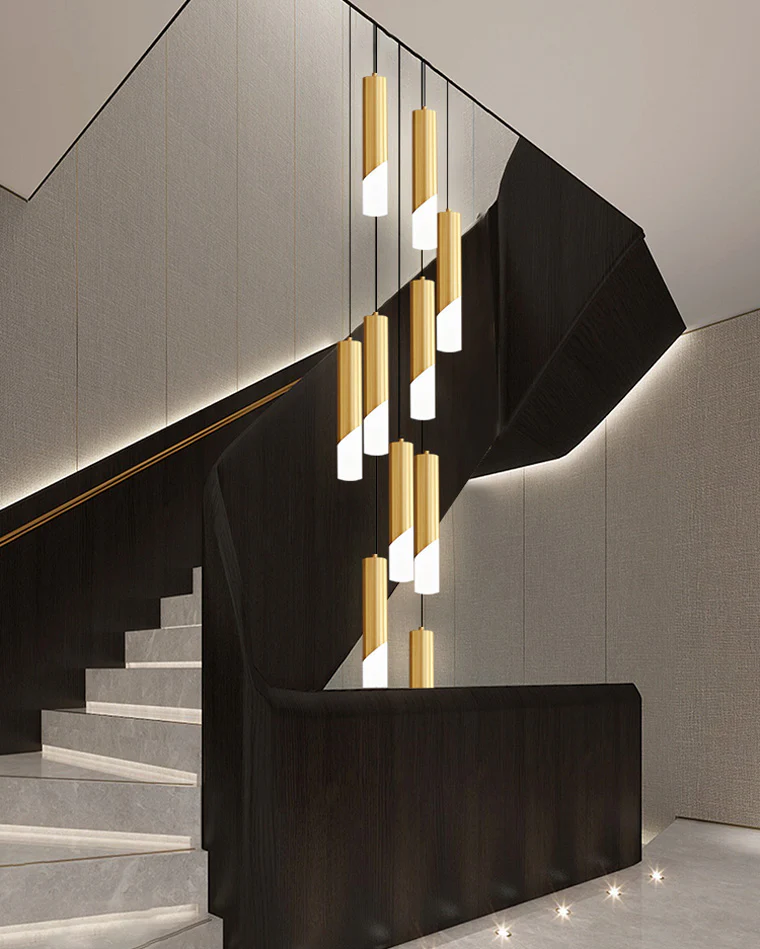 WOMO Cylinder Cascading Chandelier-WM2532 - Image 5