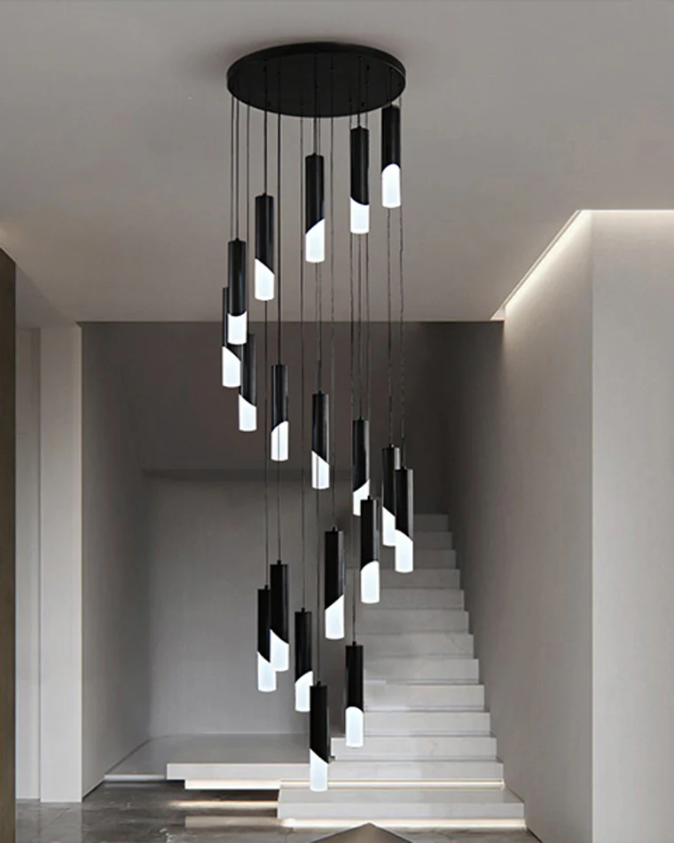 WOMO Cylinder Cascading Chandelier-WM2532 - Image 7