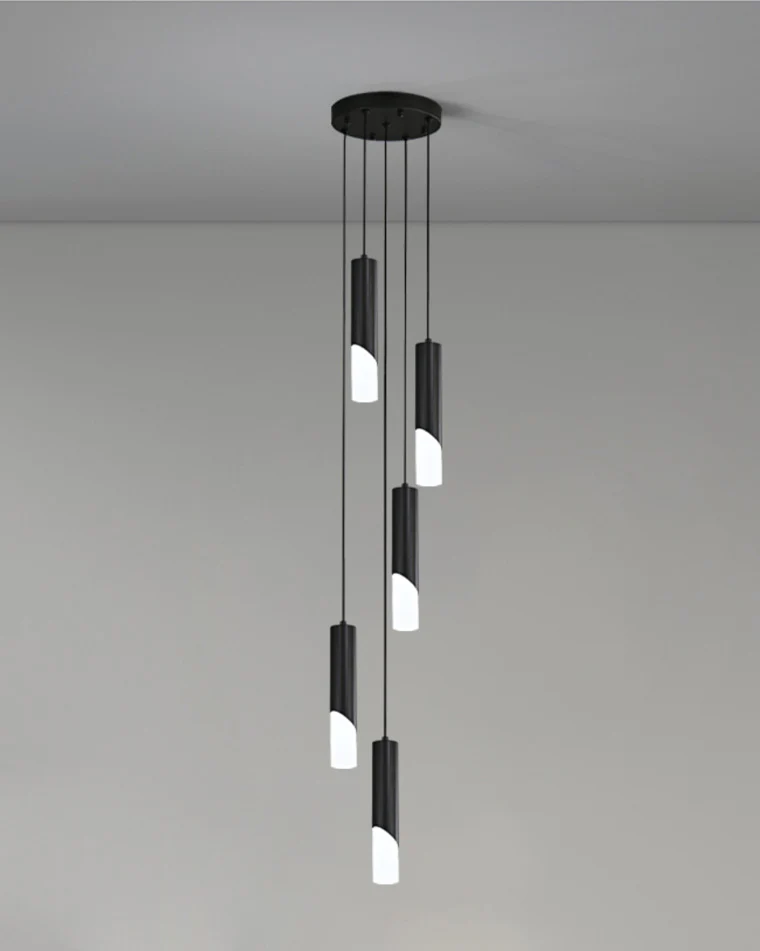 WOMO Cylinder Cascading Chandelier-WM2532 - Image 9