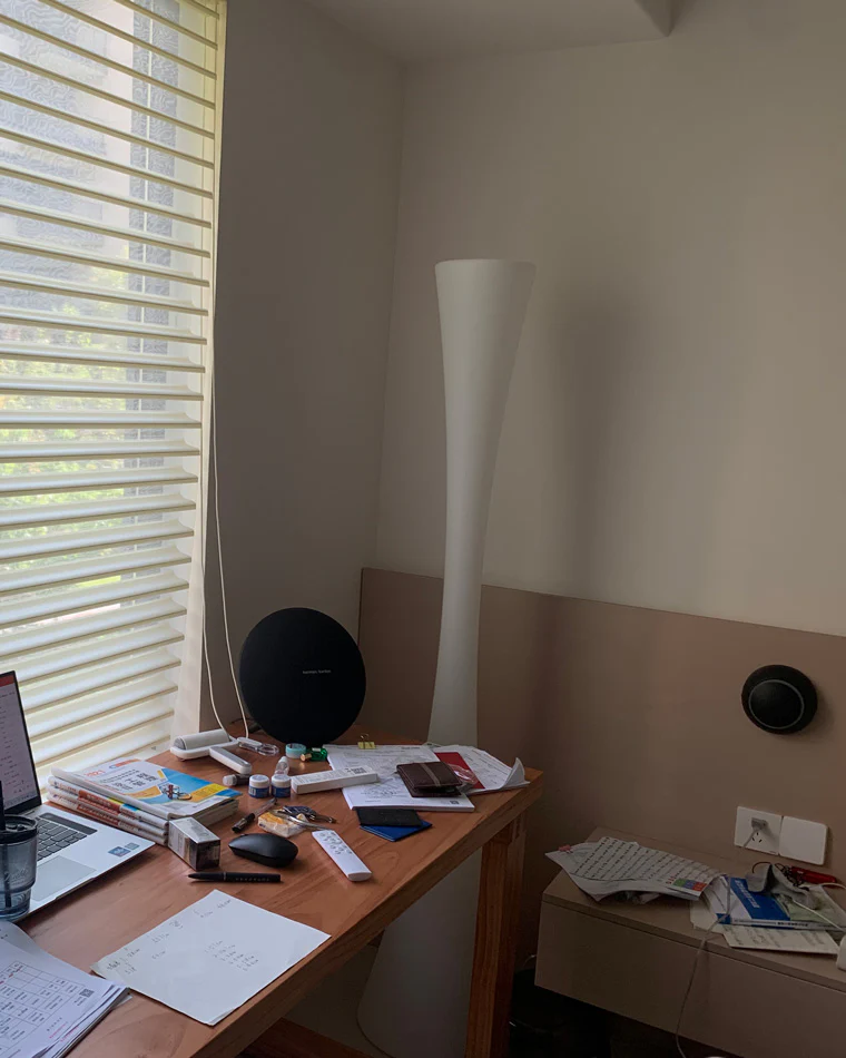WOMO Tall Cylinder Floor Lamp with Hue Dimmer-WM7043 - Image 22