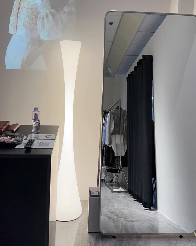 WOMO Tall Cylinder Floor Lamp with Hue Dimmer-WM7043 - Image 31
