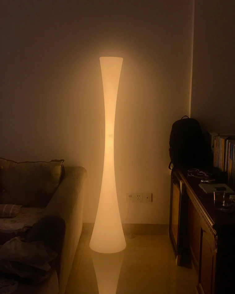 WOMO Tall Cylinder Floor Lamp with Hue Dimmer-WM7043 - Image 32