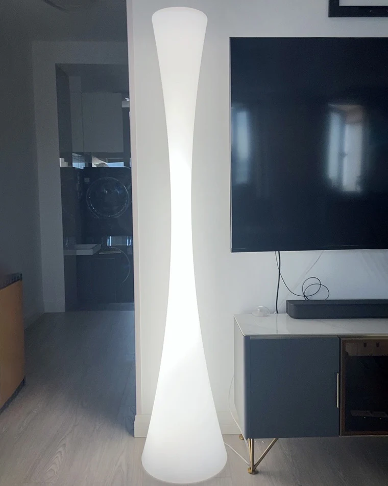 WOMO Tall Cylinder Floor Lamp with Hue Dimmer-WM7043 - Image 39