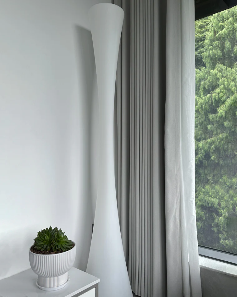 WOMO Tall Cylinder Floor Lamp with Hue Dimmer-WM7043 - Image 40