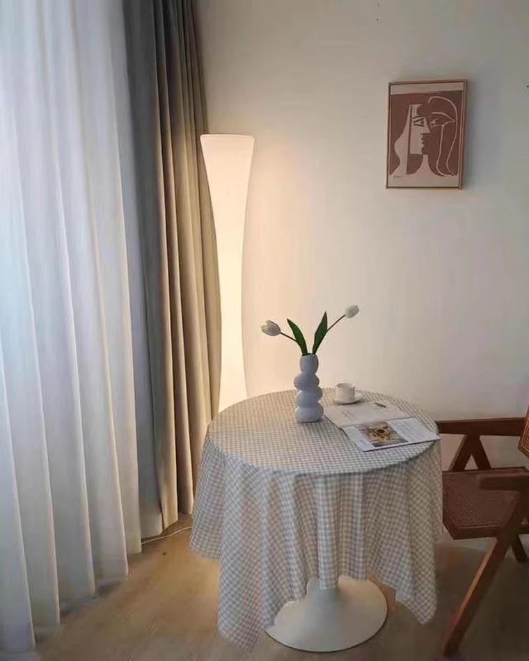 WOMO Tall Cylinder Floor Lamp with Hue Dimmer-WM7043 - Image 42