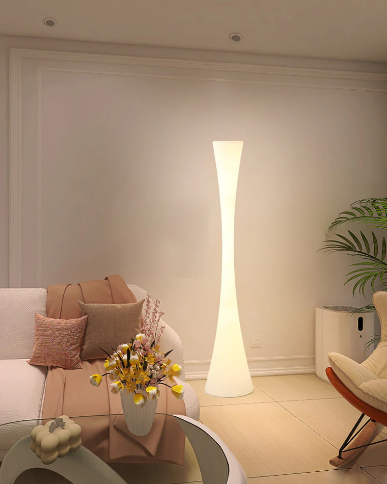 WOMO Tall Cylinder Floor Lamp with Hue Dimmer-WM7043 - Image 47