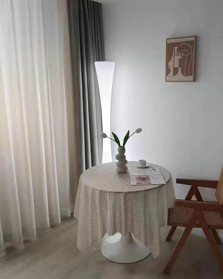 WOMO Tall Cylinder Floor Lamp with Hue Dimmer-WM7043 - Image 5