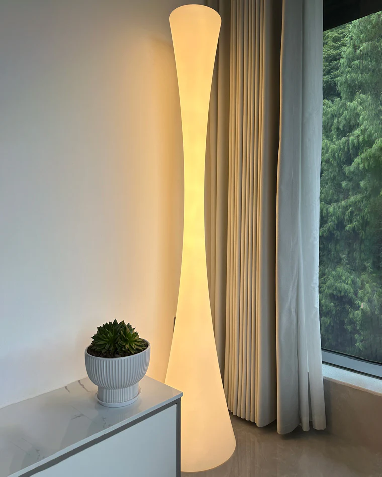 WOMO Tall Cylinder Floor Lamp with Hue Dimmer-WM7043 - Image 81
