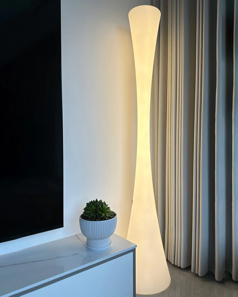 WOMO Tall Cylinder Floor Lamp with Hue Dimmer-WM7043 - Image 82
