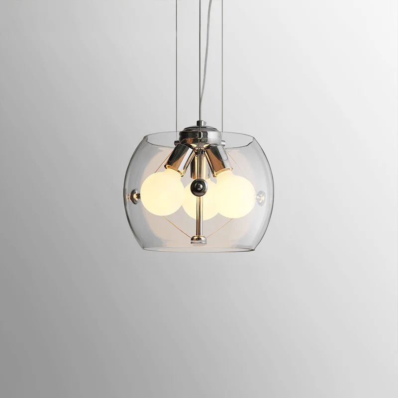 WOMO Cylinder Glass Pendant Light-WM3007 - Image 13