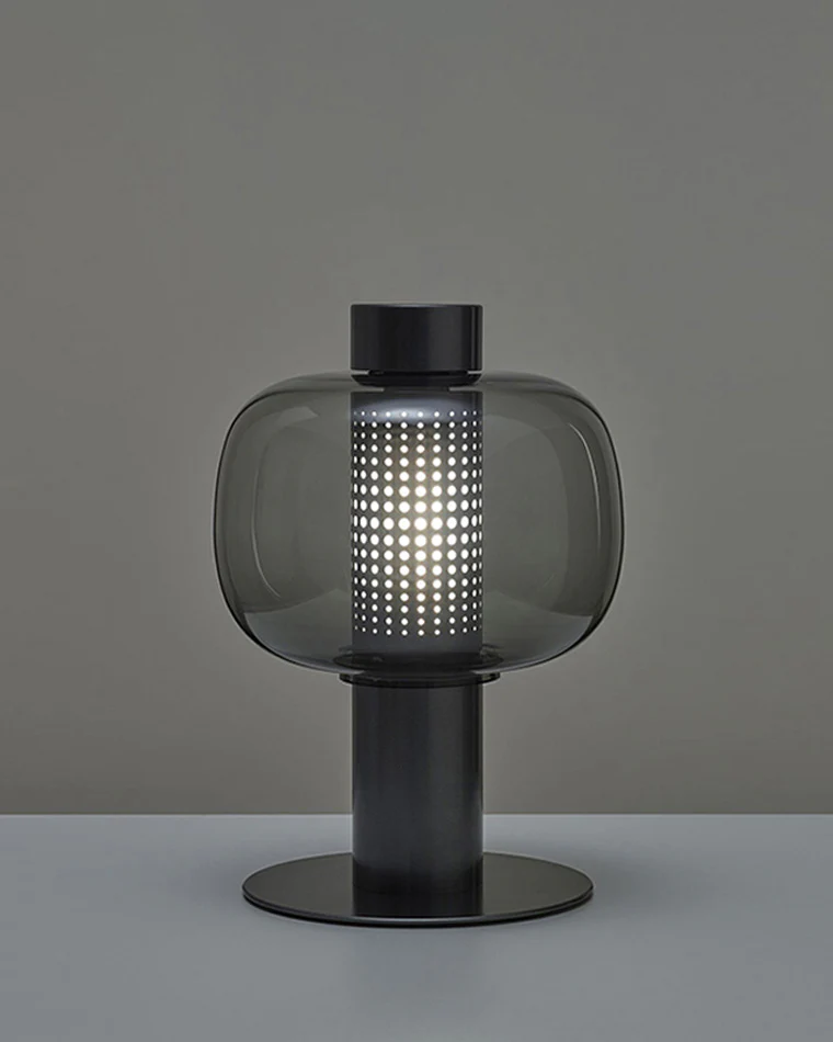 WOMO Beautiful Cylinder Glass Table Lamp-WM8032 - Image 13