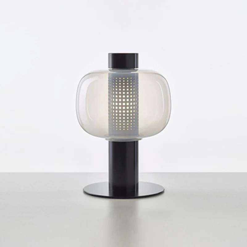 WOMO Beautiful Cylinder Glass Table Lamp-WM8032 - Image 15