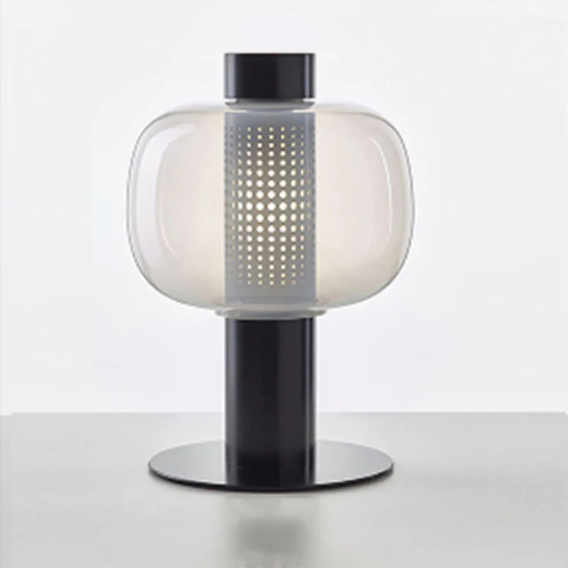 WOMO Beautiful Cylinder Glass Table Lamp-WM8032 - Image 17