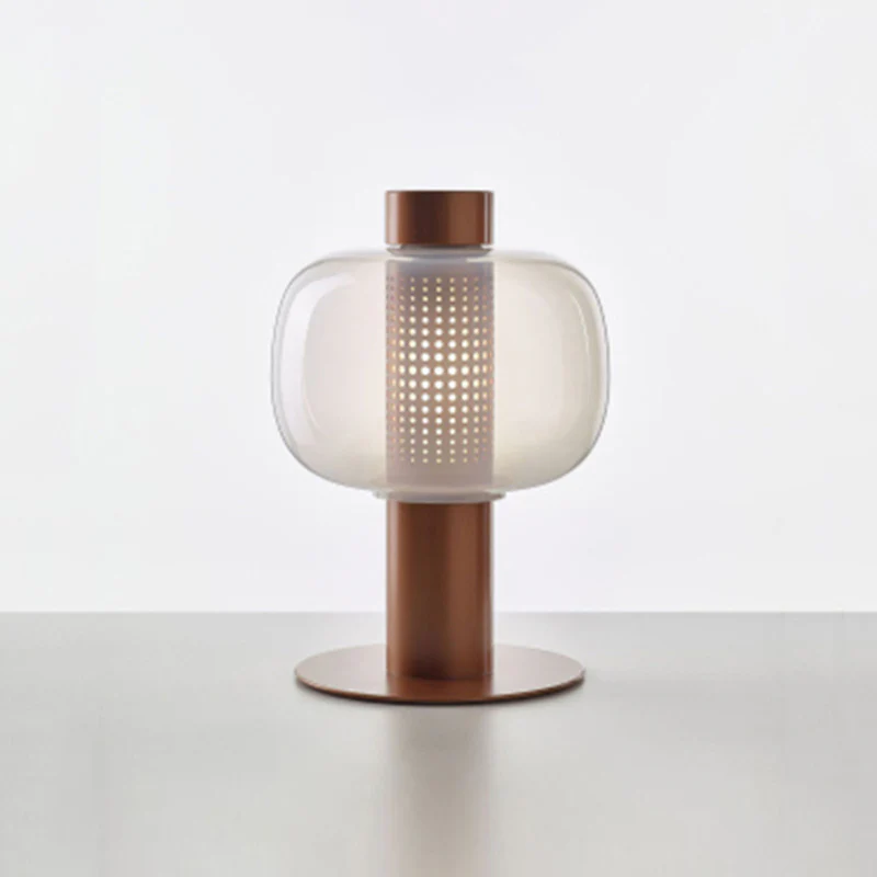 WOMO Beautiful Cylinder Glass Table Lamp-WM8032 - Image 23