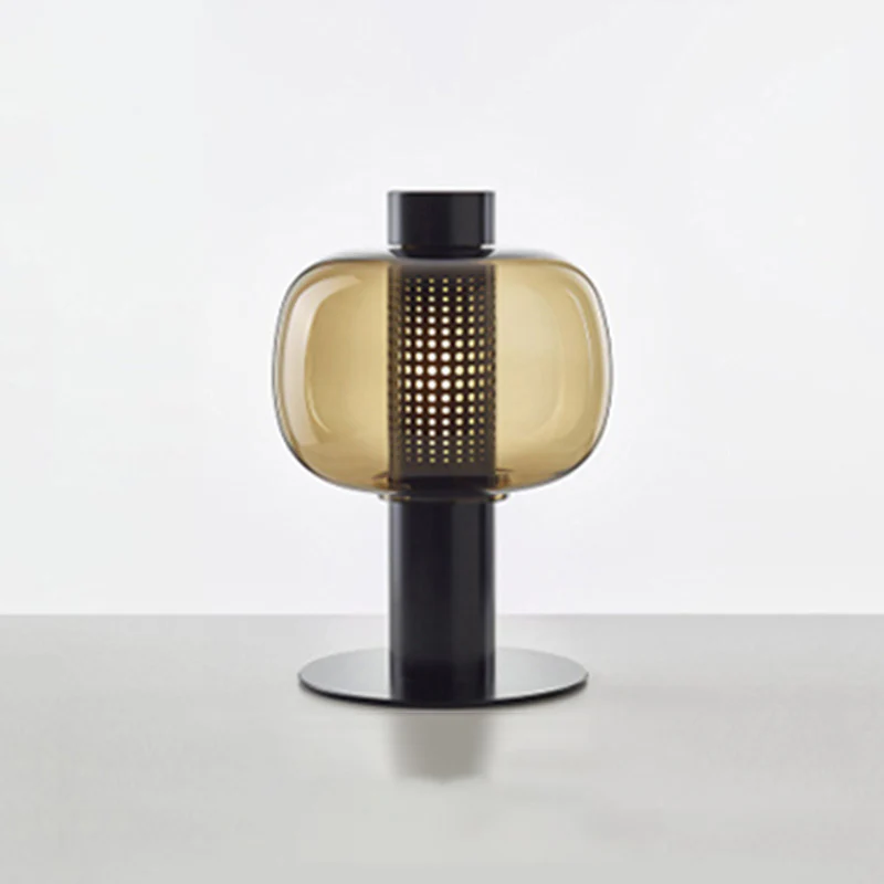 WOMO Beautiful Cylinder Glass Table Lamp-WM8032 - Image 27