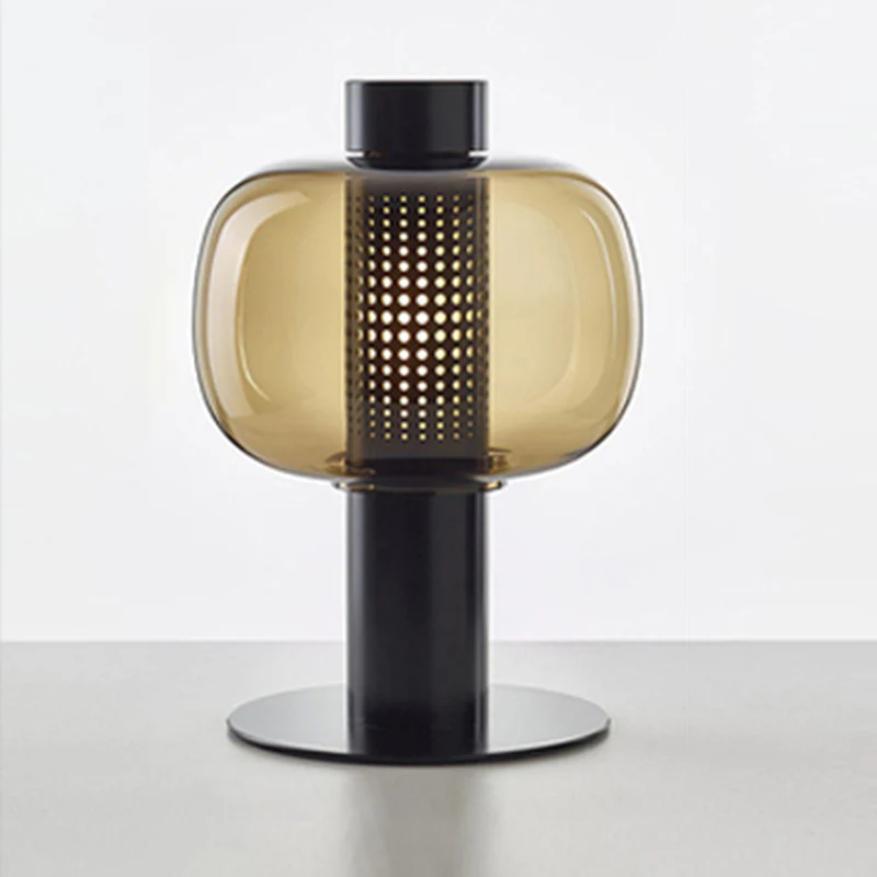 WOMO Beautiful Cylinder Glass Table Lamp-WM8032 - Image 29